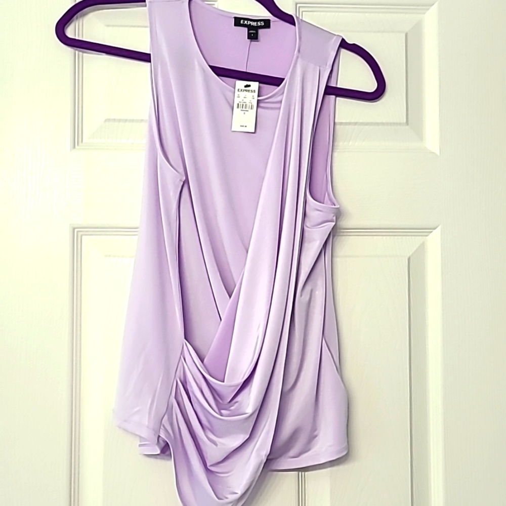 Express wrap tank top